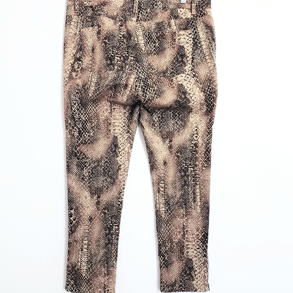 Lauren Ralph Lauren Petite Python Skinny Jeans - Picture 10 of 14